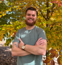 Headshot for Brady Horine, legislative and policy coordinator at LWVUS.
